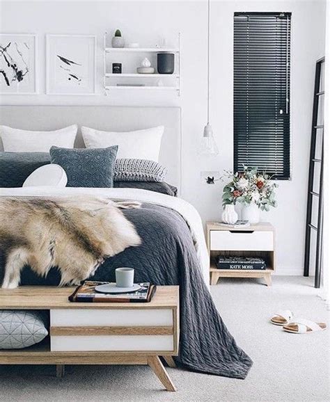 Modern Scandinavian Farmhouse Style Bedrooms Apartment Bedroom Decor