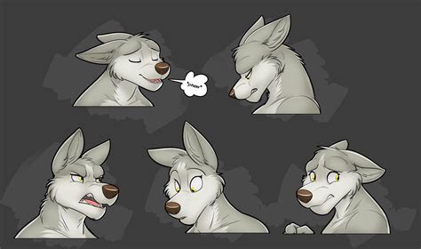 commission arcti s expression sheet by temiree on deviantart
