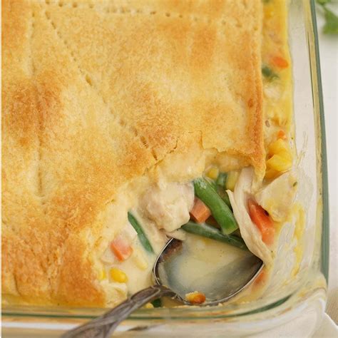 Chicken Pot Pie Casserole With Crescent Roll Dough Bowl Me Over