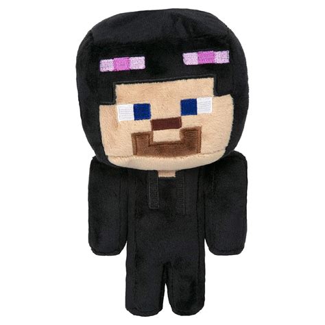 Plush Minecraft Happy Explorer Steve In Enderman Custom 7 Sof Doll