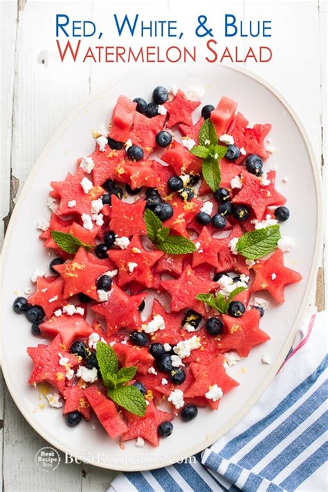 4th Of July Recipes Red White And Blue Red White And Blue Fruit Salad