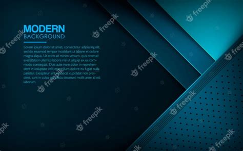 Premium Vector Modern Blue Textured Layer Overlap Background