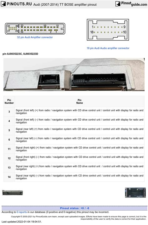 Gm Bose Amplifier Pinout Diagram Pinoutguide Bose Car