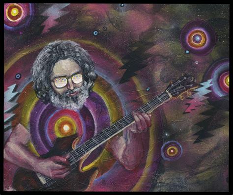 Jerry Garcia Art Print Grateful Dead Art Music Artwork Etsy