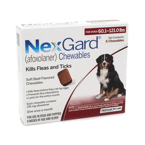 Nexgard Chewables For Dogs Oral Flea And Tick Killer Vetrxdirect