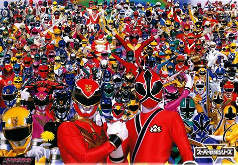 Sentai Power Rangers Samurai Power Rangers Megaforce Power Rangers