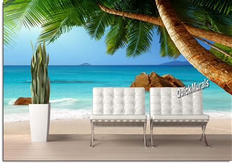 Digitally printed using the latest technology for remarkable detail. Beach Resort Sunset Peel and Stick Canvas Wall Mural