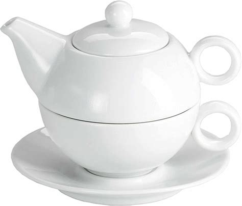 Drinkstuff Moonlight Tea For One Teapot And Cup Set 88oz 250ml