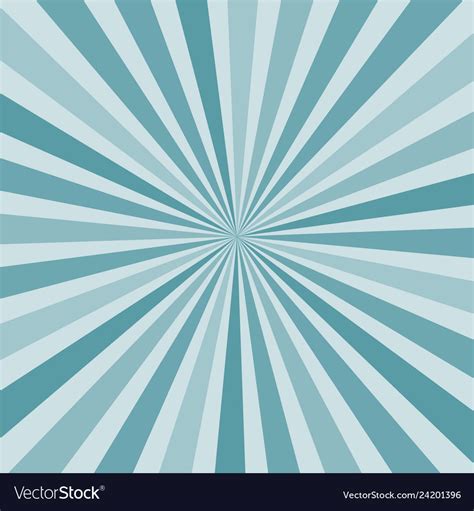 Abstract Burst Sunburst Rays In Shades Of Blue Vector Image