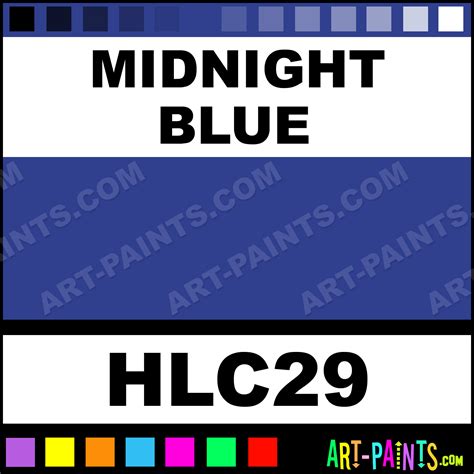 Midnight Blue Homogenized Tattoo Ink Paints Hlc29 Midnight Blue