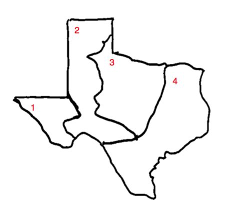 The Five Themes Of Geography And The Four Regions Of Texas Quiz Quizizz