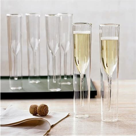 Stemless Double Wall Champagne Flutes Glass Buy Stemless Glass Champagne Flutes Double Wall