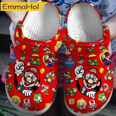 Super Mario Shoes Super Mario Custom Shoes Nintendo Super Etsy