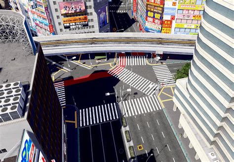 Japanese Crossing Citiesskylines