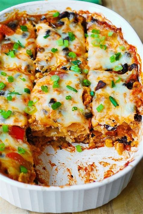 You can even assemble it ahead of time, refrigerate, then bake 0 starch; 21 Amazing Low Calorie Casserole Recipes - Meal Prep on Fleek™ in 2020 | Vegan casserole recipes ...