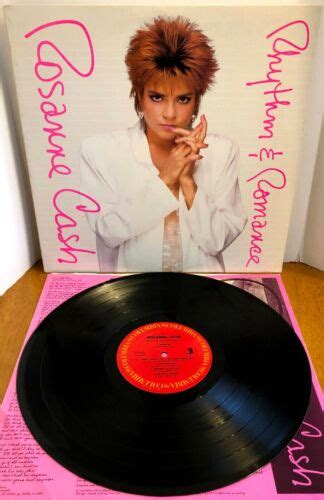 Rosanne Cash Rhythm And Romance Vinyl Lp Columbia Records Fc 39463 1985