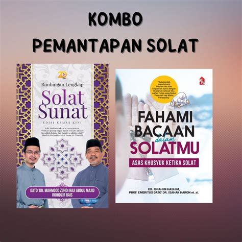 Buy Kombo Solat Fahami Bacaan Dalam Solatmu Bimbingan Lengkap Solat