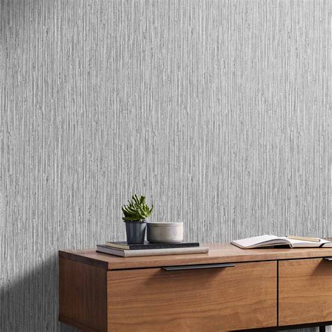 Grasscloth Texture Gray Wallpaper Gray Wallpaper Graham And Brown In