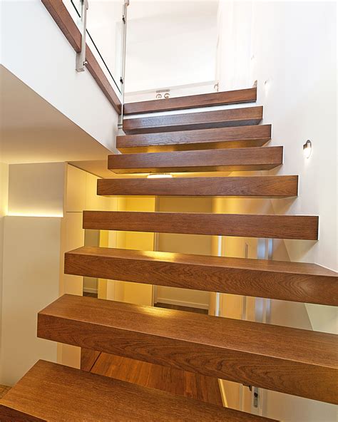 Floating Stair Treads Stair Designs