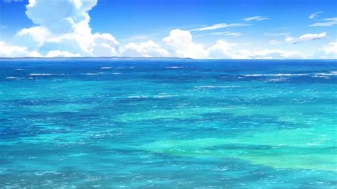 Free Download Anime Art Wallpapers Sea Ocean Backgrounds Beach