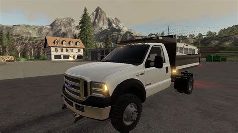 2006 Ford F 550 Dump Truck Edit V10 Mod Farming Simulator 2022 19 Mod