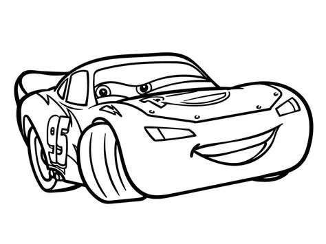 Disney Cars Lightning Mcqueen Coloring Page Download Print Or Color Online For Free