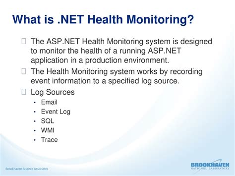 Ppt Net Health Monitoring Powerpoint Presentation Free Download Id