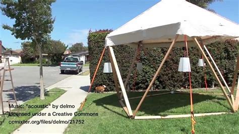 1v Geodesic Dome Shade Structue For Burning Man Youtube