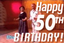 Unexpected gift in the box. Happy 50th Birthday GIFs | Tenor