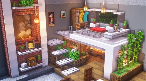 1000 images about minecraft house ideas on pinterest. Minecraft | How to Build a Modern Room | Simple Interior ...