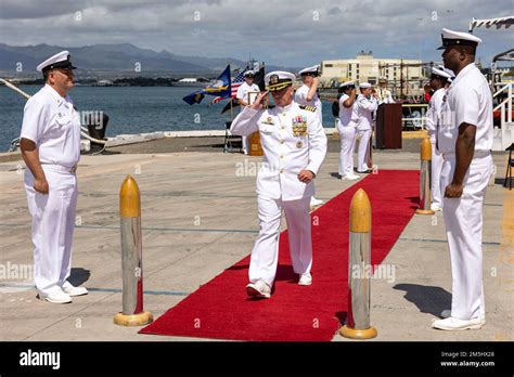 220318 n ot701 1145 joint base pearl harbor hickam 18 märz 2021 kapitän don rauch wird