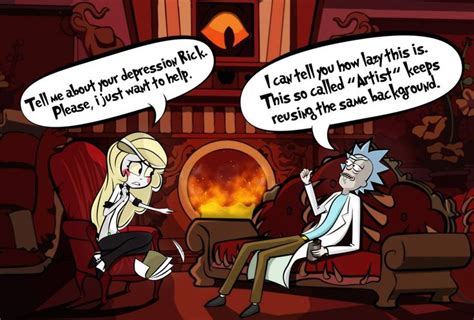 Charlies Therapy Session With Rick Sanchez By Dan232323 On Deviantart