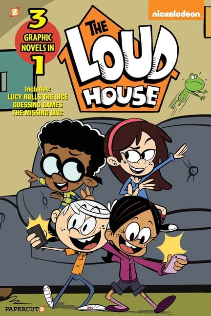 Loud House The Loud House 3 In 1 5 Collecting Lucy Rolls The Dice Guessing Games And