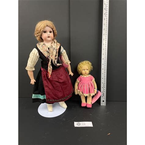 Lot Of 2 Beautiful Circa 1894 Armand Marseille Doll With Open Smiling