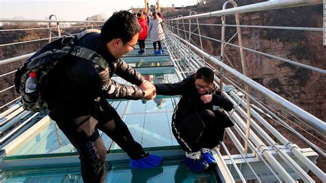 Hongyagu Glass Bridge Worlds Longest Opens In Hebei China Cnn Travel