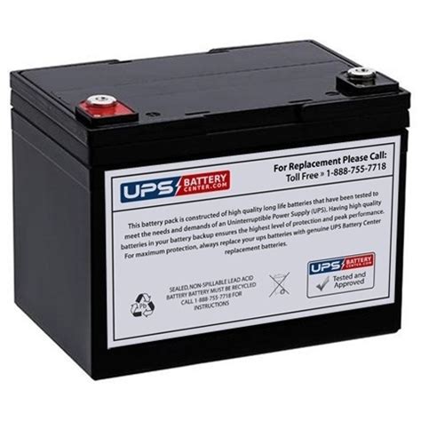 12v 35ah Sealed Lead Acid Battery With M5 Insert Terminals Tlv12350m5