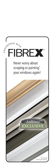 Innovation has been a hallmark of andersen corporation since its founding in 1903. Fibrex High Performance Replacement Windows | Renewal by ...