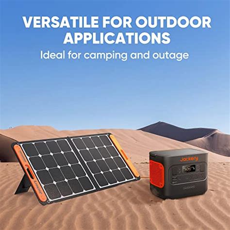 Jackery Solarsaga 100w Solar Panel Portable And High Efficiency