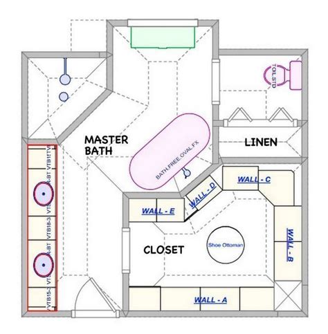 Free Master Bedroom Bathroom Floor Plans Flooring Ideas