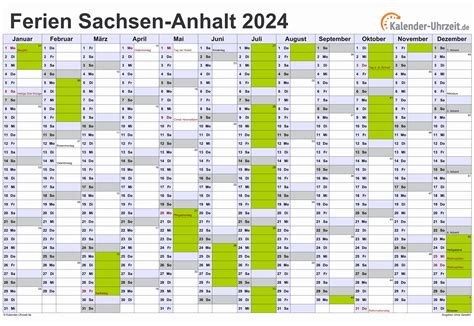 Kalender 2024 Schulferien Sachsen Pdf Hanna Kikelia