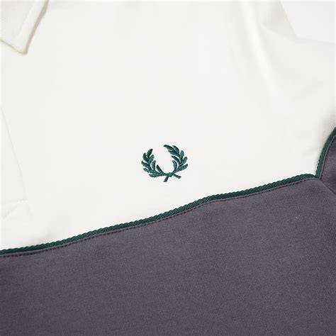 Fred Perry Panel Rugby Shirt Snow White End Jp
