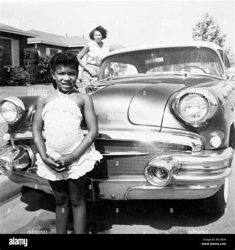 1950s American Cars Black And White