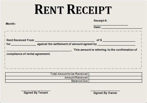 Knowing how to fill out a rent receipt is good practice for landlords, but what should the rent receipt / rent receipt sample: rent-receipt-template | Resource classroom, Bilingual classroom, Teacher classroom