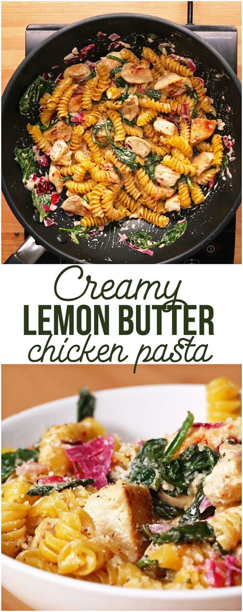 Never have you been able ro replicate this favorite classic dish season chicken: Creamy Lemon Butter Chicken Pasta | Lemon butter chicken ...