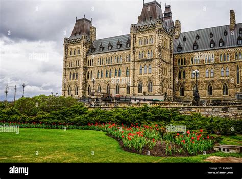 Parliament Buildings In Ottawa Canada The Historic Neo Gothic