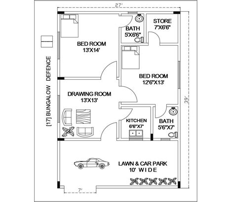 Second Floor Plan Of Bungalow Layout Design Dwg File Cadbull 3 Storey