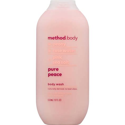 Method Body Wash Pure Peace 532ml Woolworths