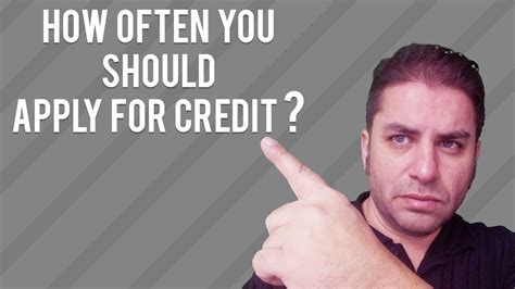 If you have poor credit or no credit, you should apply for new cards less frequently than someone with excellent credit. How Often You Should Apply for Credit ️ The Real Secret to Getting High Limit Credit Cards - YouTube