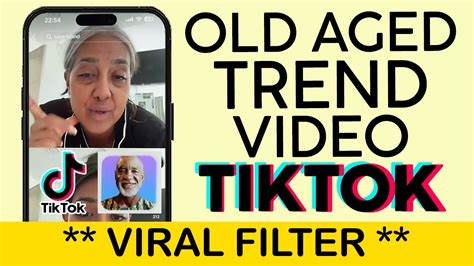 How To Create Old Aged Trend Video On Tiktok Aged Tiktok Filter