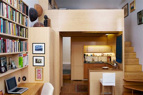 Efficient Design Of A Tiny Apartment Loft In Nyc Idesignarch